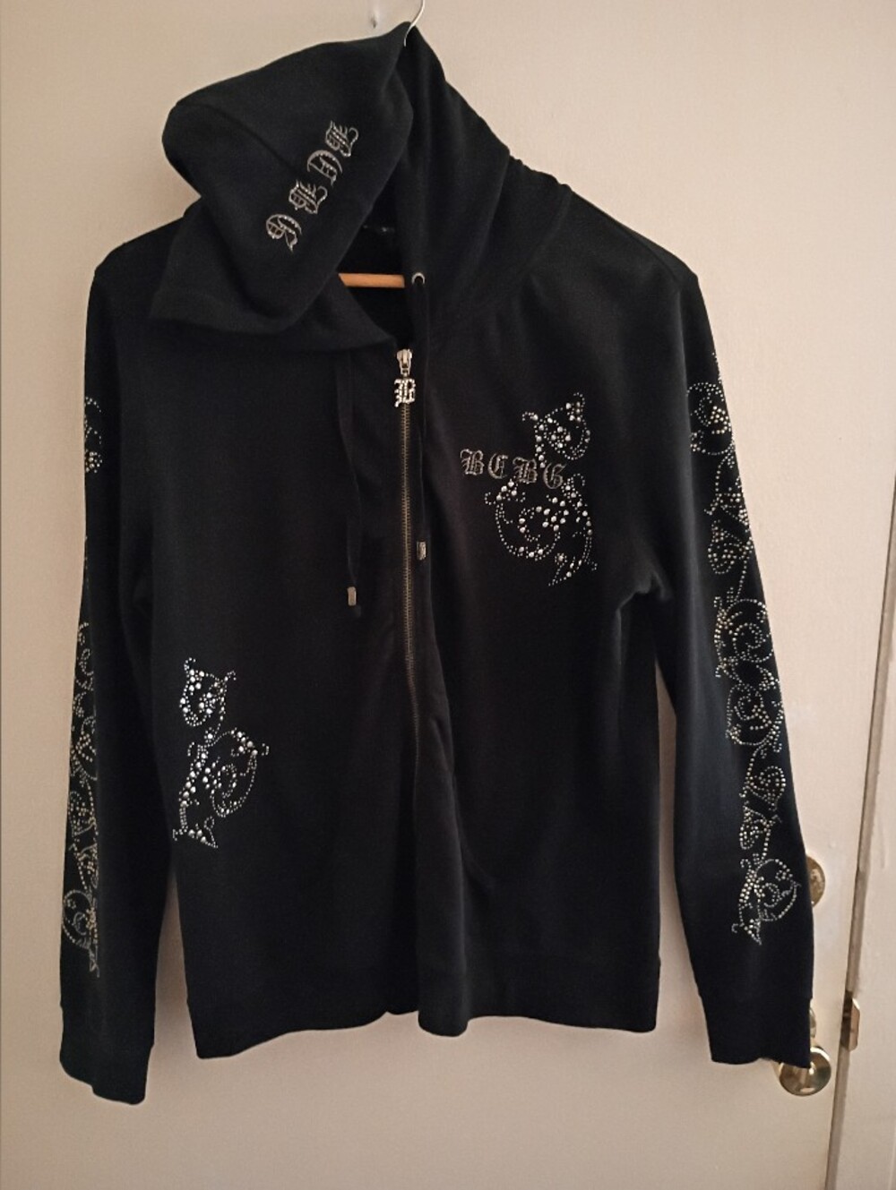 BCBG Women's Sparkling Hoodie - Picture 2 of 9